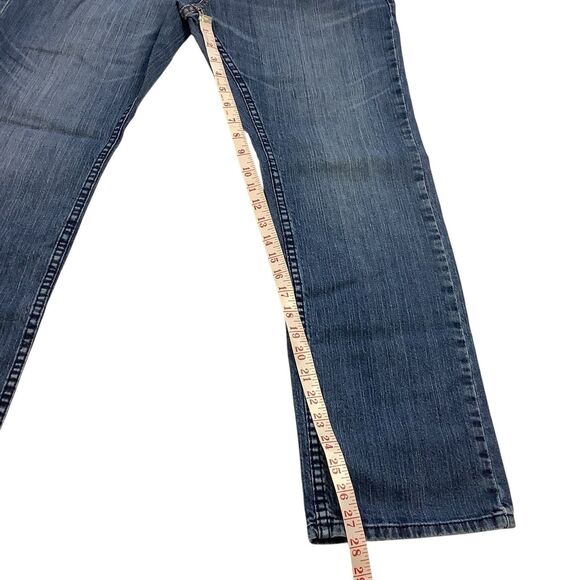 Cody James Jeans Mens 36X30 Fit 34X28 Blue Clovehitch Straight Mid Wash Cowboy - Picture 12 of 15